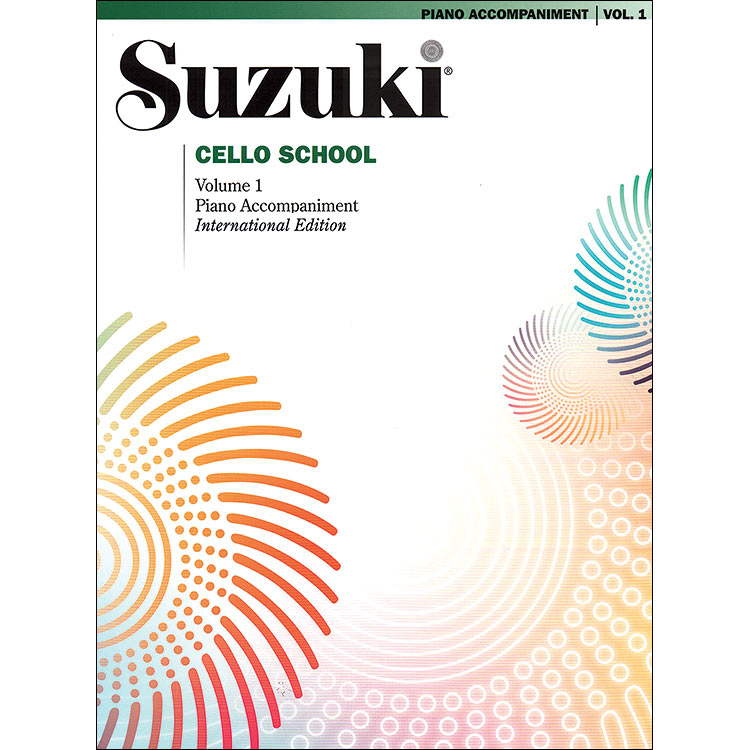 Suzuki Cello School, Volume 1, Piano accompaniment - International Edition