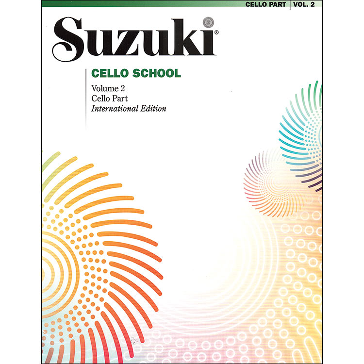 Suzuki Cello School, Volume 2 - International Edition