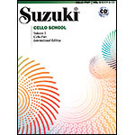 Suzuki Cello School, Volume 3, book with CD - International Edition
