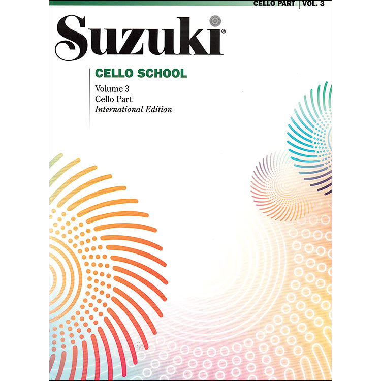 Suzuki Cello School, Volume 3 - International Edition
