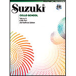 Suzuki Cello School, Volume 5, Book with CD - International Edition