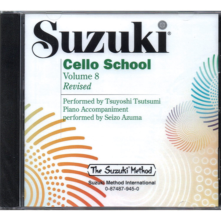 Suzuki Cello School, CD Volume 8 (Revised)