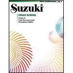 Suzuki Cello School, Volume 8, Piano Accompaniment - International Edition