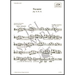 Nocturne op.19, no.4, cello and piano; Pyotr Ilyich Tchaikovsky (Editio Musica Budapest)