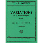 Variations on a Rococo theme, op. 33, cello; Piotr Ilyich Tchaikovsky (International)