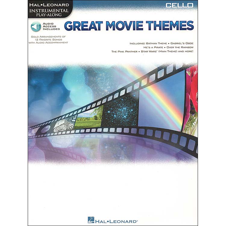 Great Movie Themes for cello, with online audio access (Hal Leonard)