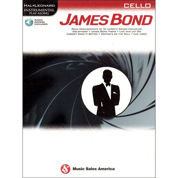 James Bond, solos for cello with online access (Hal Leonard)