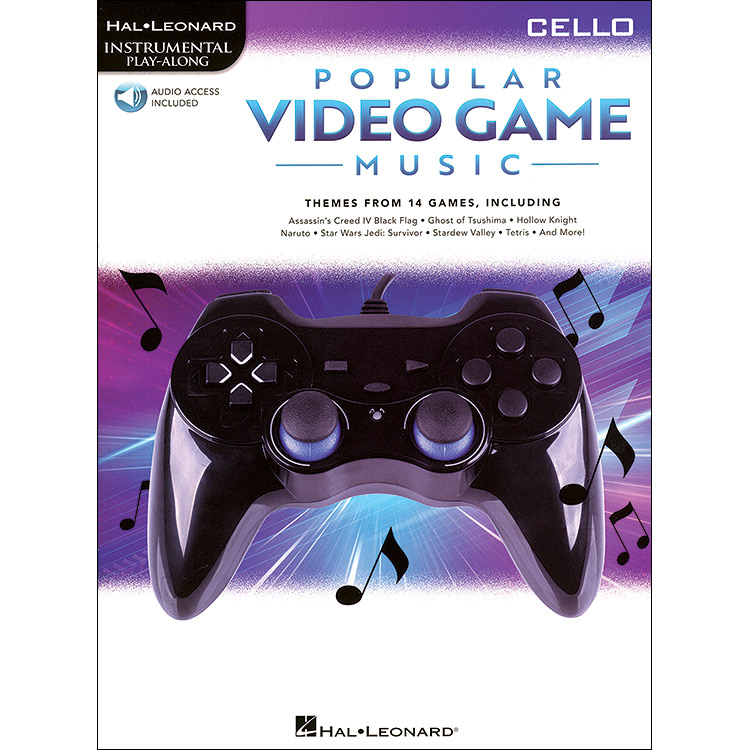Popular Video Game Music for viola with play-along online audio, Hal Leonard
