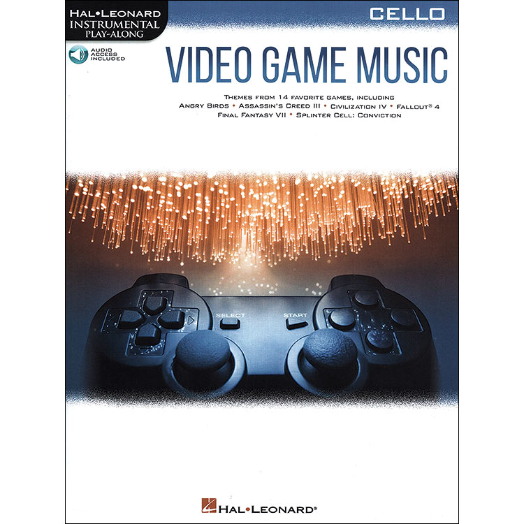Video Game Music for Cello, with online audio access; Various (Hal Leonard)