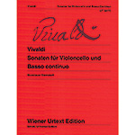Complete Sonatas for Cello; Antonio Vivaldi (Vienna Urtext)