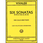 Six Sonatas for cello and piano (Dallapiccola/Rose); Antonio Vivaldi