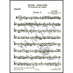 Six Sonatas for cello and basso continuo (Hellmann); Antonio Vivaldi