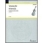 Six Sonatas for cello and piano (Kolneder); Antonio Vivaldi