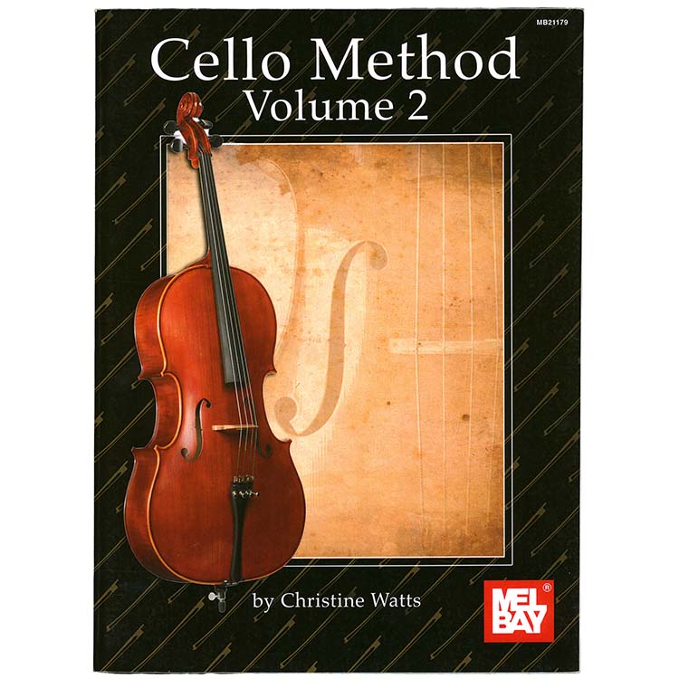 Cello Method, Volume 2; Christine Watts (Mel Bay)