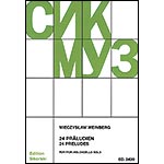 24 Preludes for Cello Solo; Mieczyslaw Weinberg (Sik)