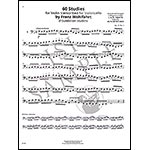 Foundation Studies for Cello, Book 1, 60 Studies; Franz Wohlfahrt (Carl Fischer)