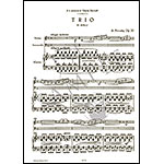Piano Trio in D Minor, op. 32; Anton Arensky (Peters)