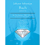 Six Trio Sonatas, BWV 525-530 (version for violin, viola, and continuo); Johann Sebastian Bach (Gems Music Publications)