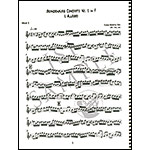 Six Brandenburg Concertos for string quartet (parts); Johann Sebastian Bach