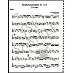 Six Brandenburg Concertos for string quartet (parts); Johann Sebastian Bach