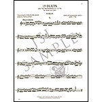 15 Duets after Two-Part Inventions, BWV 772-786 for violin and cello; Johann Sebastian Bach