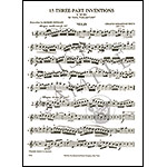 15 Three-Part Inventions S.787-801 (violin,viola,cello); Johann Sebastian Bach (International)