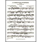 15 Three-Part Inventions BWV 787-801 for violin,viola, and cello; Johann Sebastian Bach