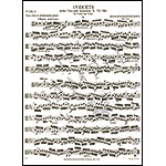 15 Two-Part Inventions, BWV 772-786 for violin and viola; Johann Sebastian Bach