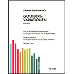 Goldberg Variations, BWV 988 for violin, viola, and cello (parts); Johann Sebastian Bach