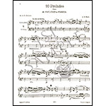 Twenty Preludes for violin & viola; Johann Sebastian Bach (Lauren Publications)