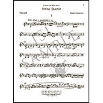 String Quartet, Op.11 (parts); Samuel Barber