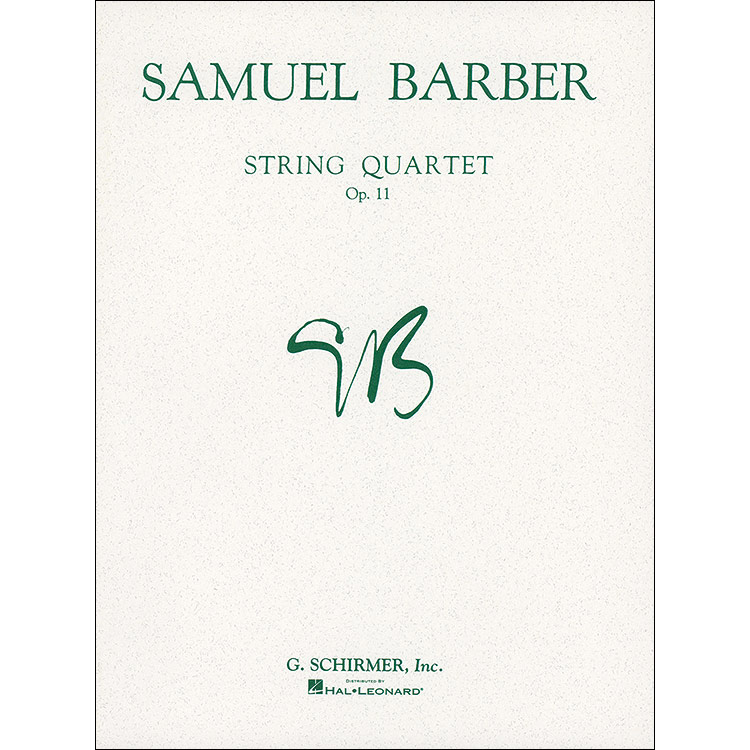 String Quartet, Op.11 (parts); Samuel Barber