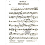 String Quartet No. 2, Op.17 (Sz. 67) (urtext, parts); Bela Bartok