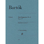 String Quartet No. 2, Op.17 (Sz. 67) (urtext, parts); Bela Bartok