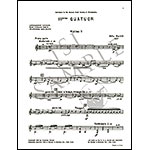 String Quartet No. 3, Sz. 85 (parts); Bela Bartok
