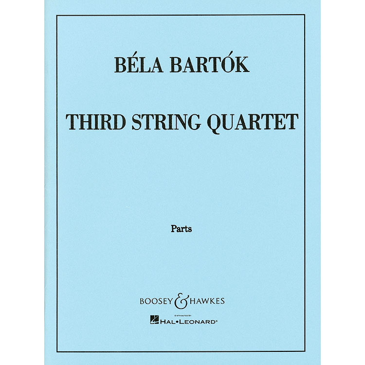 String Quartet no. 3, parts; Bela Bartok (Boosey & Hawkes)
