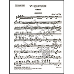 String Quartet no. 5, parts; Bela Bartok (Boosey & Hawkes)