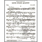 String Quartet No. 6, Sz. 114 (parts); Bela Bartok