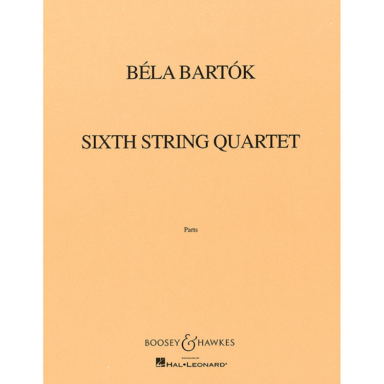 String Quartet No. 6, Sz. 114 (parts); Bela Bartok