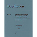 Duet with 2 Eyeglasses Obligato (viola/cello); Ludwig van Beethoven