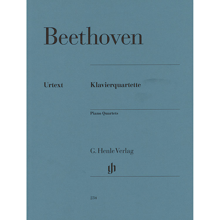 Piano Quartets;  Ludwig van Beethoven