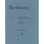 Serenade, op. 25 (flute/violin/viola); Ludwig van Beethoven (G. Henle Verlag)