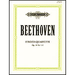 String Quartets, volume 1 (op. 18, nos. 1-6); Ludwig van Beethoven (Peters Edition)