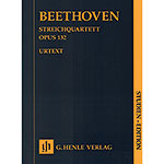 String Quartet, op. 132, Study Score; Beethoven (Hen)
