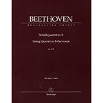 String Quartet in B-flat Major, opus 130 (urtext), parts; Ludwig van Beethoven (Barenreiter)