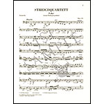 String Quartet in F Major, op. 135 (urtext) parts; Ludwig van Beethoven