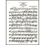 String Trio in D Major, Op.9/2 (parts); Ludwig van Beethoven