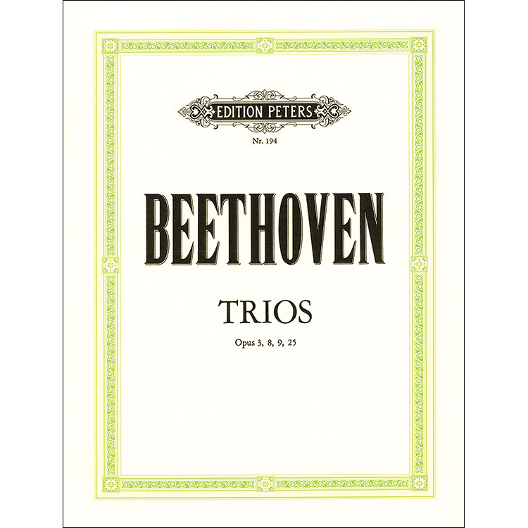 Complete String Trios (parts); Ludwig van Beethoven