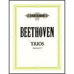 Complete String Trios, opp. 3, 8, 9/1-3, 25; Ludwig van Beethoven (Peters)