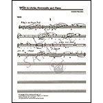 Piano Trio, violin/cello/piano; Leonard Bernstein (Boosey & Hawkes)
